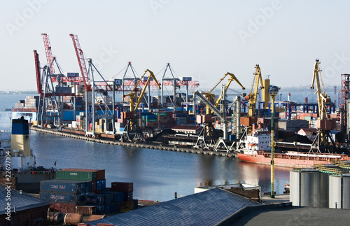 marine industrial port