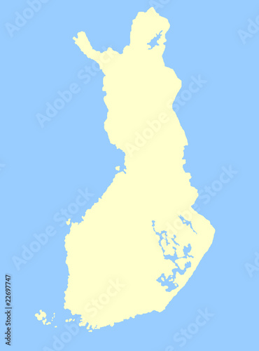 Map of Finland