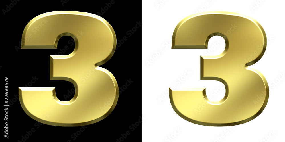 Obraz premium Number 3