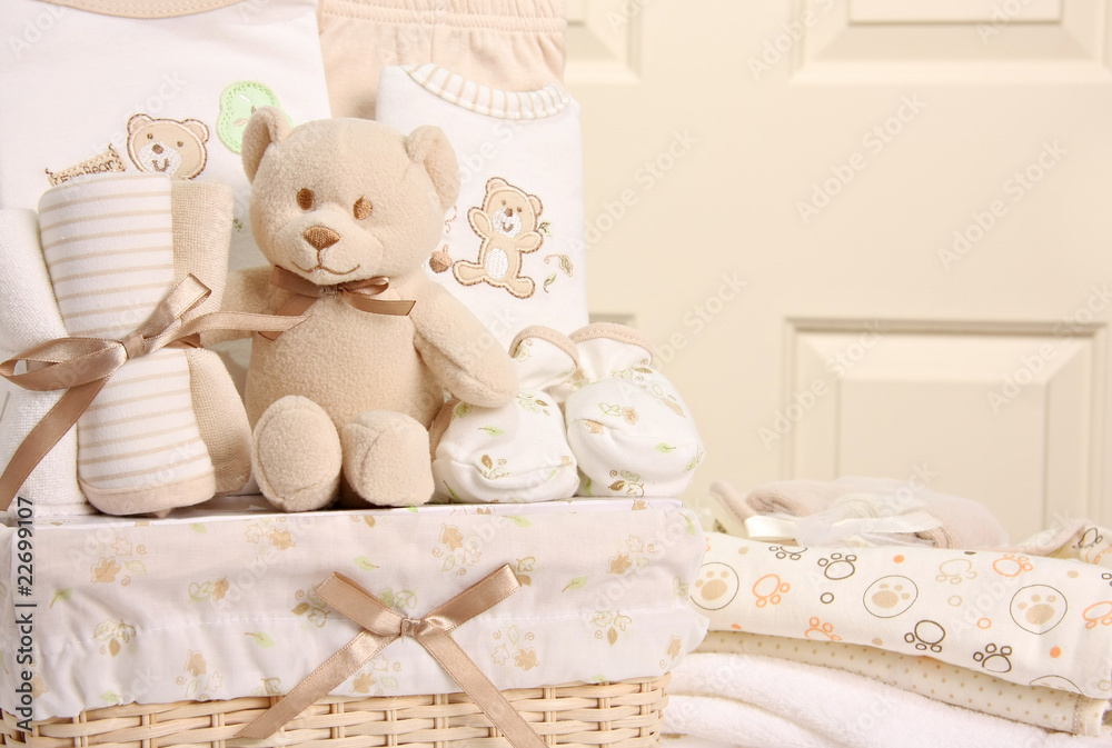 Baby gift basket Baby gift basket