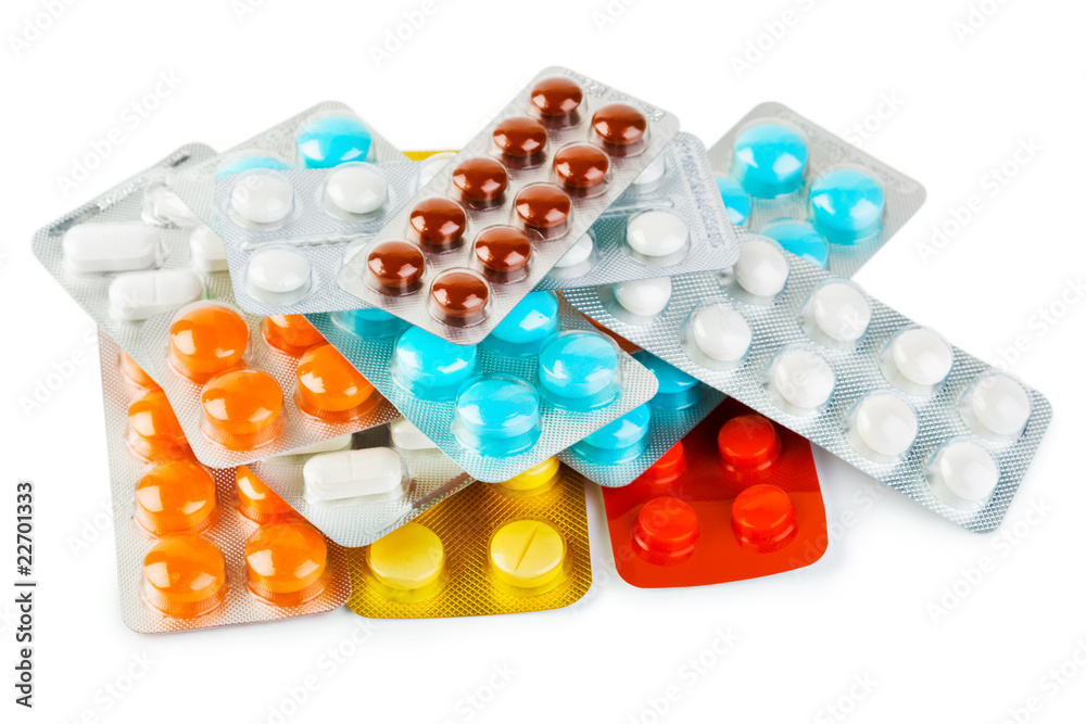Packs of pills Packs of pills