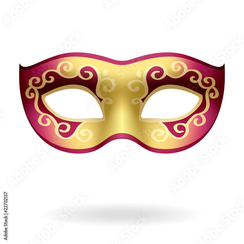 Carnival Mask. Vector illustration.