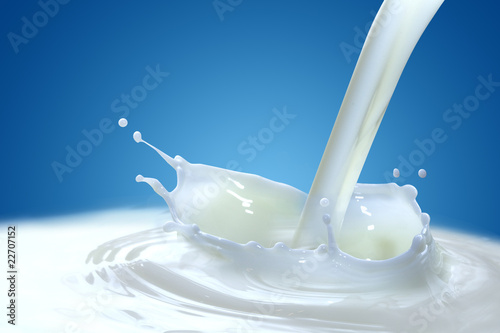 Valokuva milk splash