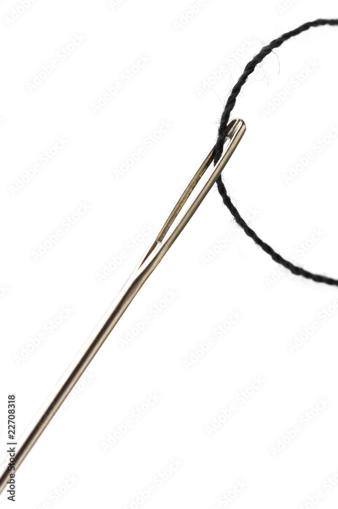 Needle with thread Needle with thread
