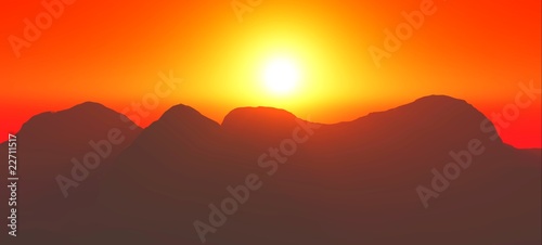Sonne in Afrika © Arnold