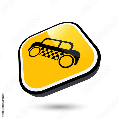 taxi transport business zeichen symbol