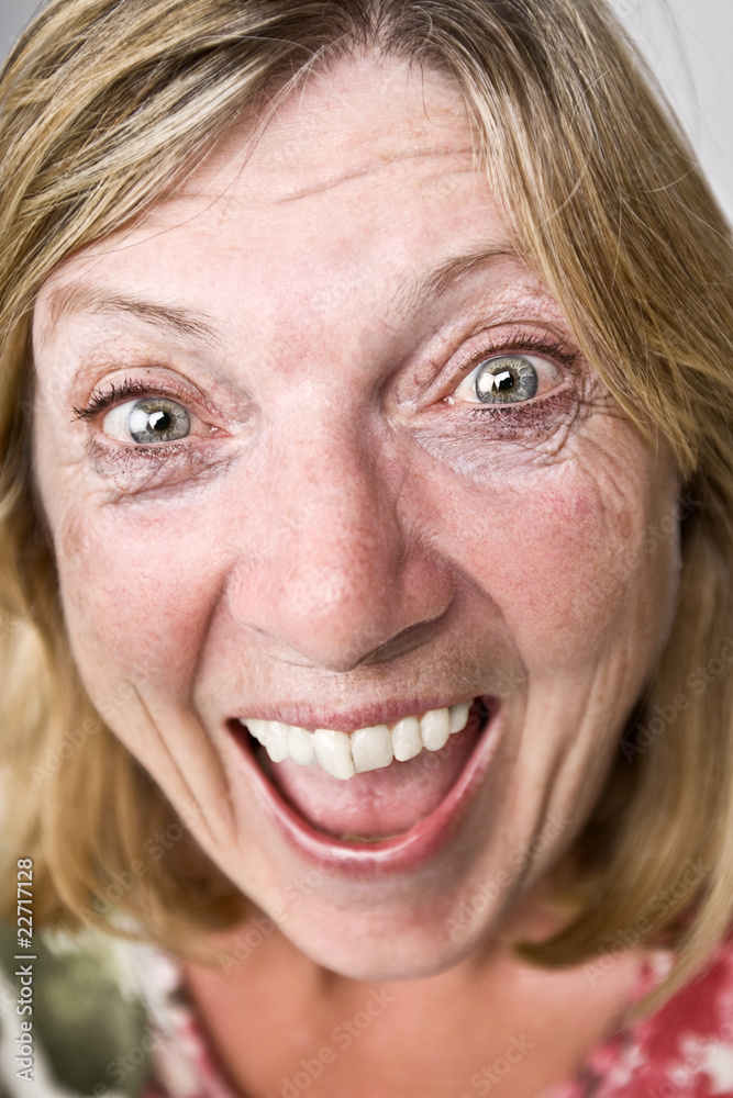 Excited Senior Lady Excited Senior Lady
