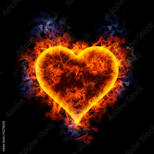 Fiery heart.