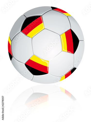 Germany soccer ball.