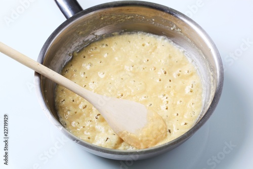 Photos Preparing bechamel