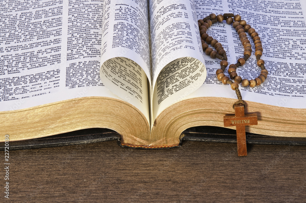 Obraz premium la Santa Biblia