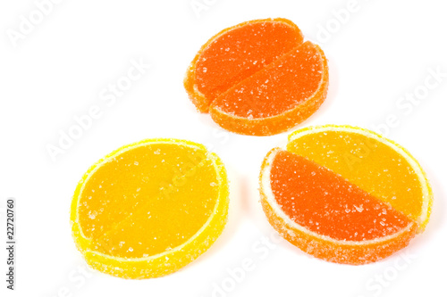 Jelly candies citrus