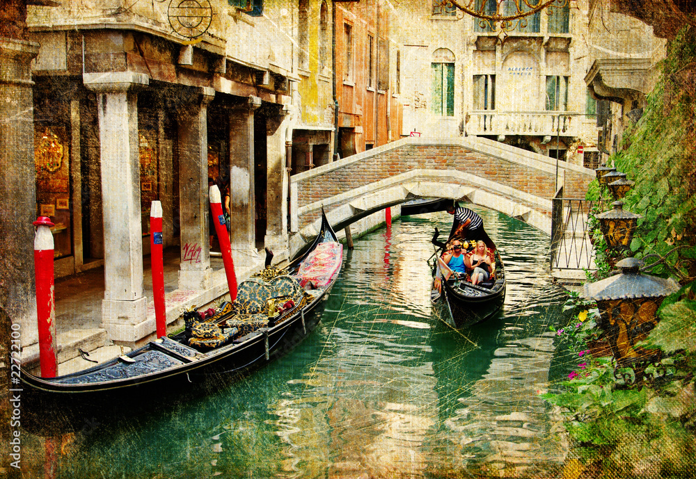 venetian picture - retro  styled series