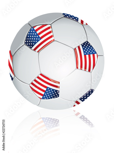 United States soccer ball