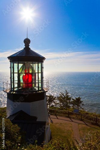 Cape Meares Lighthouse, Pacific Ocean, Oregon U.S.A.
