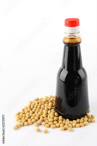 soy sauce and soybean