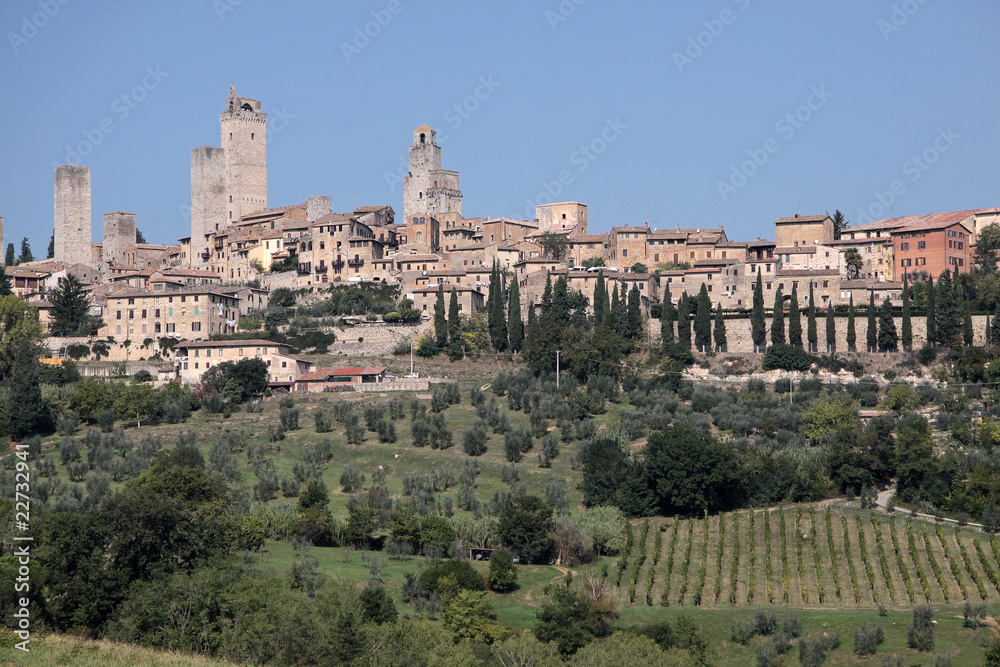 Obraz premium San Gimignano