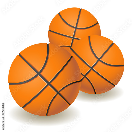 Orange Basketballs
