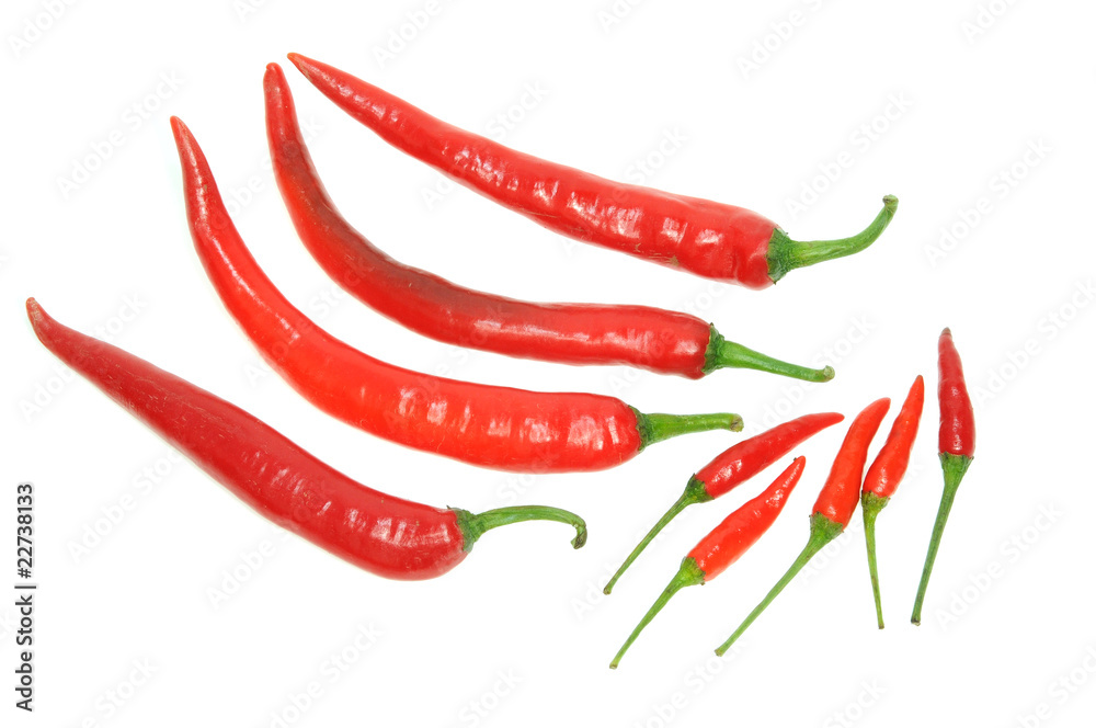 Assortment Of Two Sizes Of Chili Assortment Of Two Sizes Of Chili