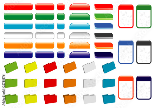 glass buttons