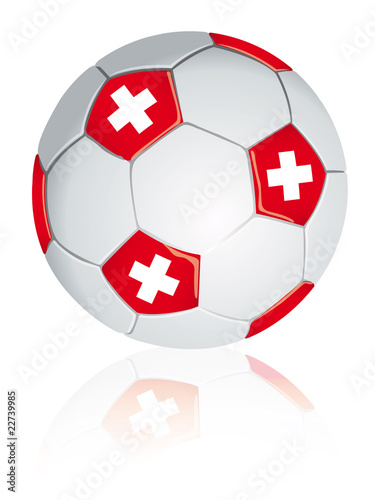Swiss soccer ball.