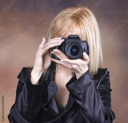 Girl with a camera