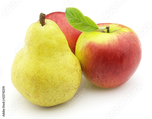 Apples with pear