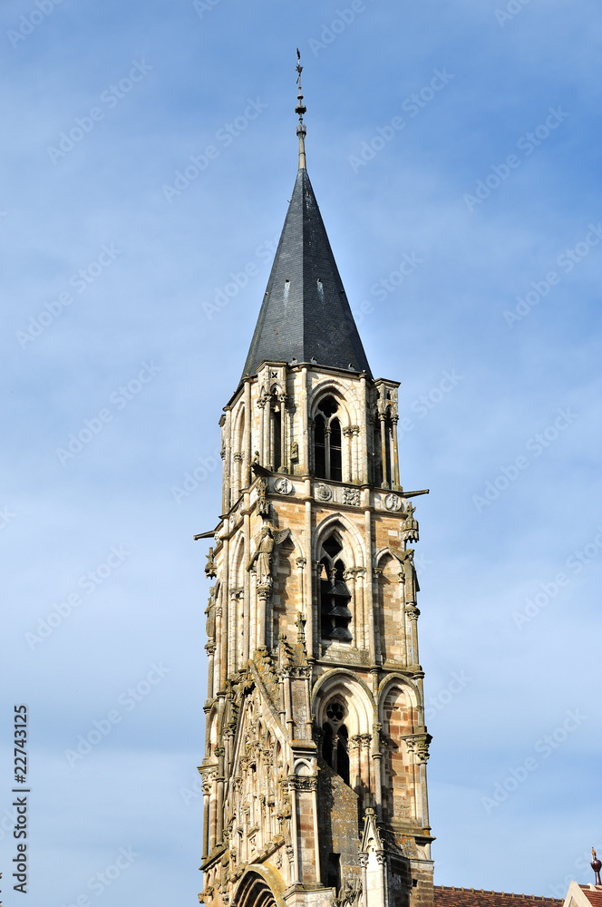 Clocher de l’église Notre-Dame  de Saint-Père (89)