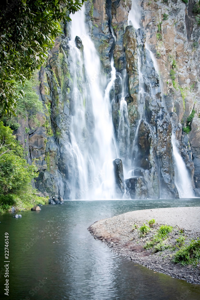 Fototapeta premium Cascade Niagara - Ile de La Réunion