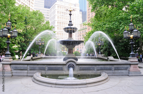 Photography Park Fountain
