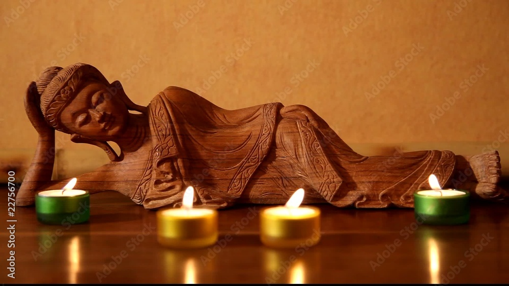bougies à Buddha