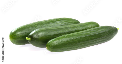 Fresh cucumbers