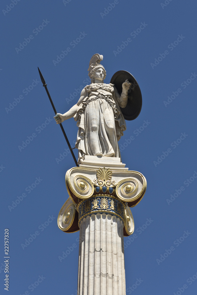 Statue of Athena at the Academy of Athens, Greece Statue of Athena at the Academy of Athens, Greece