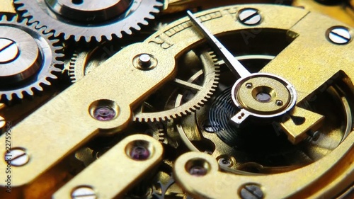 Wallpaper Mural Uhrwerk Video Uhr Torontodigital.ca