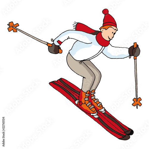 Skieur