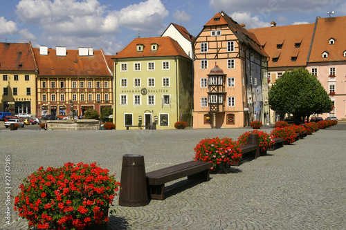 Obraz na płótnie Marktplatz Cheb