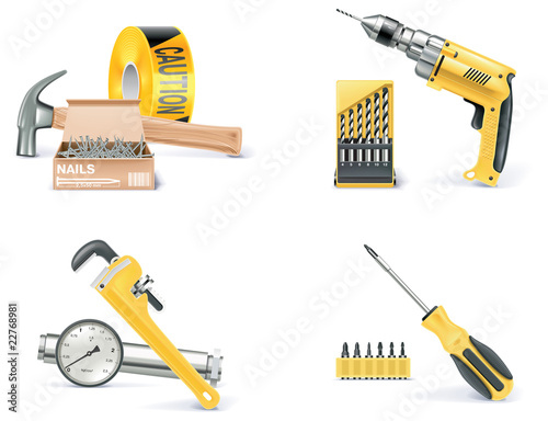 Vector Homebuilding & Renovating icon set. Part 1