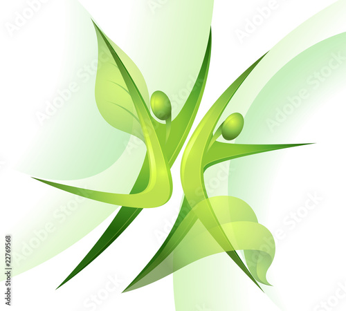 Green dancers