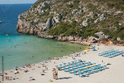 Cala en Porter beach
