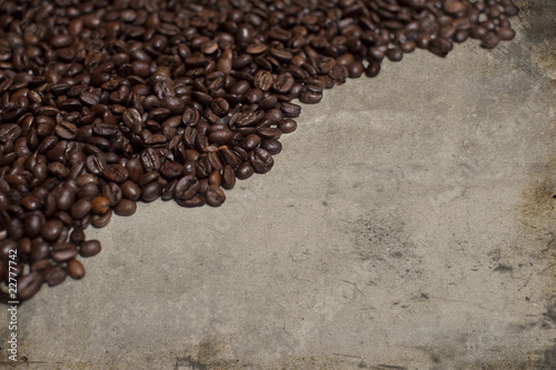 Grungy coffee background