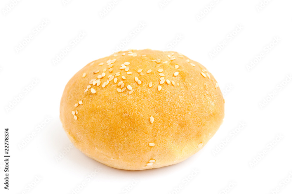 Roll for a hamburger Roll for a hamburger
