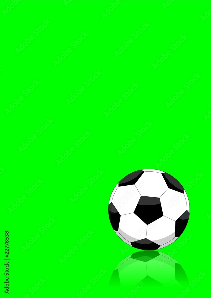 Soccer ball layout Soccer ball layout