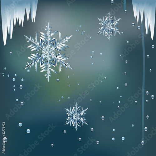 icy window