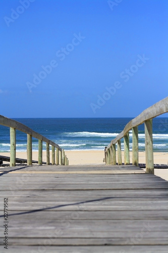 wooden bridge