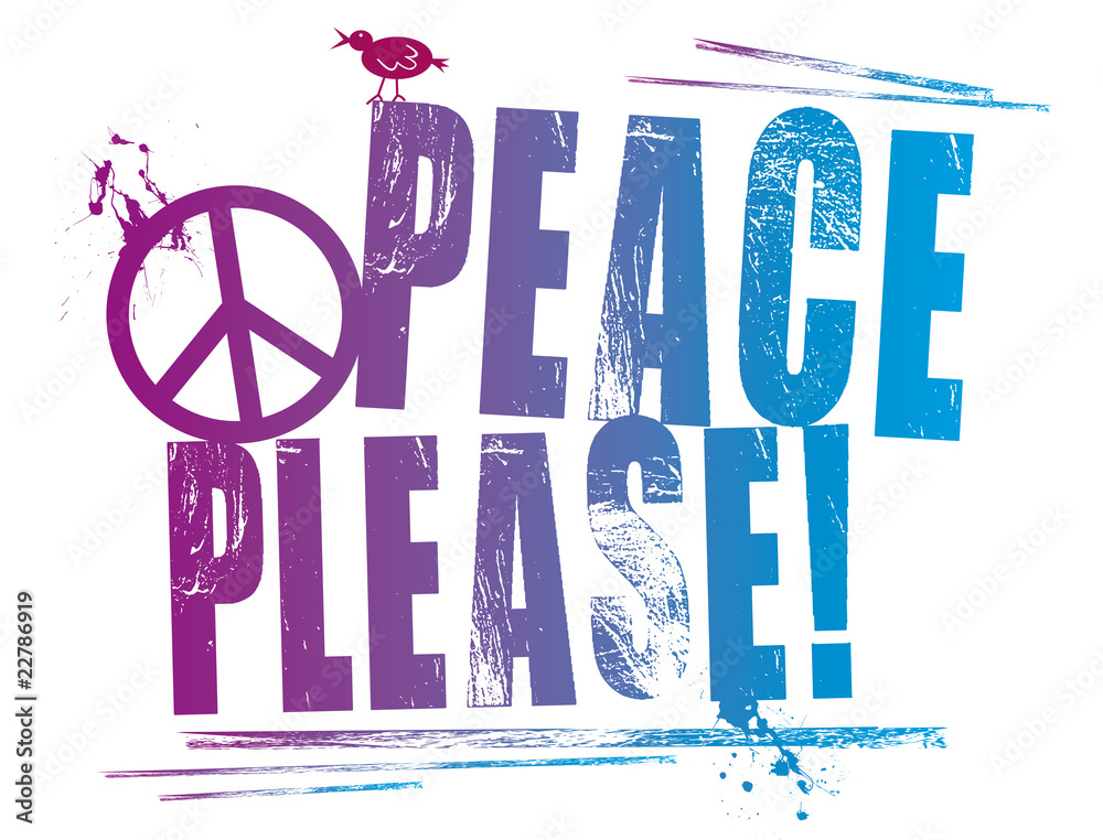 Peace Zeichen Adobe Stock