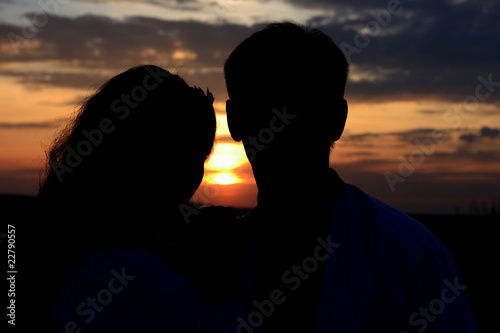 Love sunset