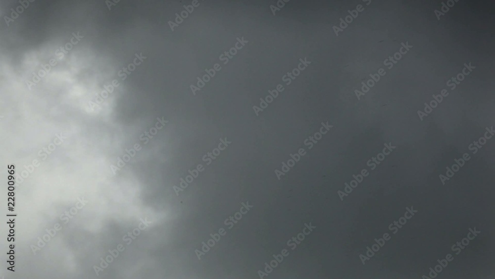 Severe weather, various generic clips illustrating a storm with rain and wind
