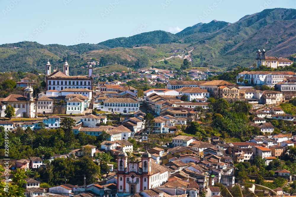 Ouro Preto cityscape