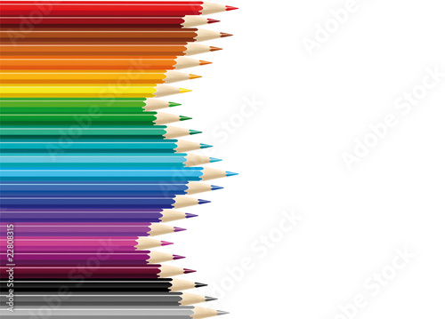 colorama de crayons de couleur