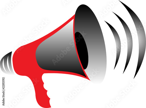 megaphone vector illustration